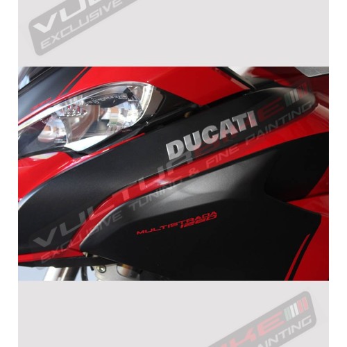 Kit adhesivo para Multistrada 1260 con perfiles personalizables 