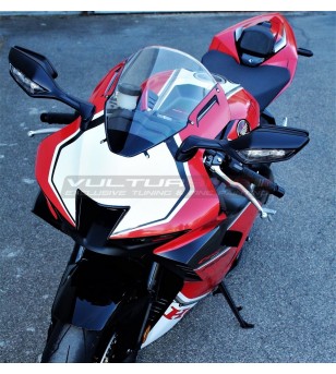 Red White Sticker Complete Kit - Honda CBR 1000 RR 2020 / 2021