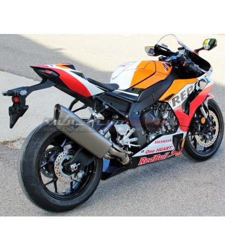 Komplettes Set Aufkleber Design Repsol - Honda CBR 1000 RR 2020 / 2021 