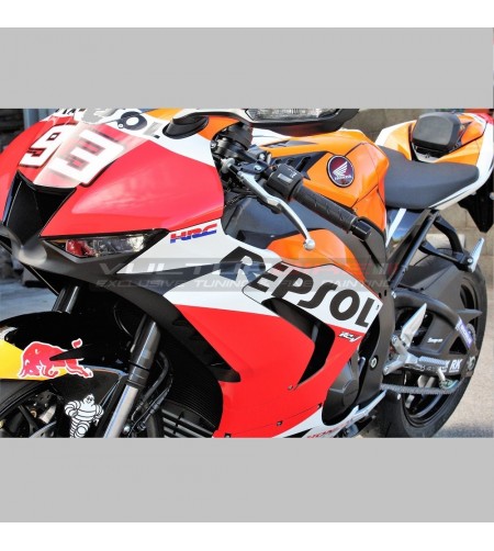 Complete kit stickers design Repsol - Honda CBR 1000 RR 2020 / 2021 