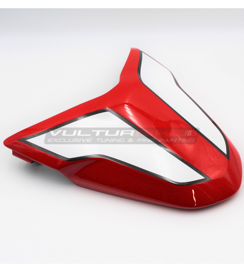 Painted carbon seat cover - Ducati Supersport 939 / 950