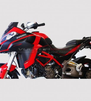 Adhesive kit for Multistrada 1260 with customisable profiles