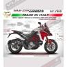Kit autocollant + dimes pour la peinture originale Multistrada 1260 Pikes-Peak 