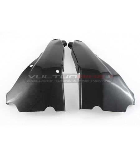 Carbon frame protector set - Ducati Streetfighter V4 / V4S