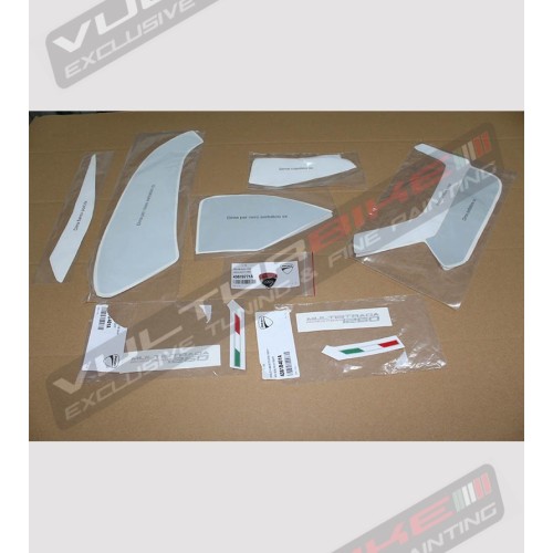 Kit autocollant + dimes pour la peinture originale Multistrada 1260 Pikes-Peak 