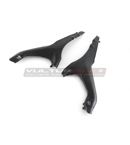 Carbon saddle frame cover set - Ducati Streetfighter V4 / V4S