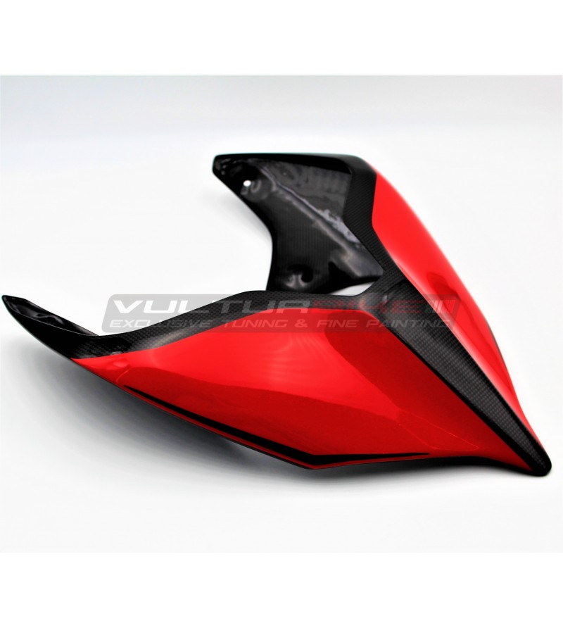 Queue en carbone design personnalisé - Ducati Panigale V4 / V4S / V4R / V2 2020 / Streetfighter V4 / V2
