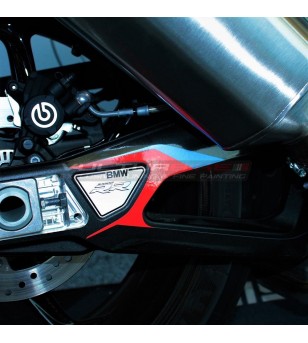 Autocollants swingarm design noir - BMW S1000RR 2019/21