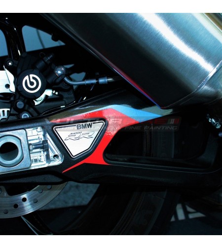 Adesivi forcellone design nero - BMW S1000RR 2019 / 2022 