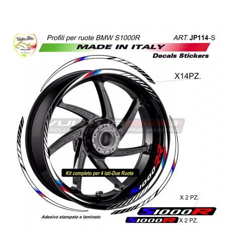 Stickers kit for motorcycle wheels - BMW S1000R