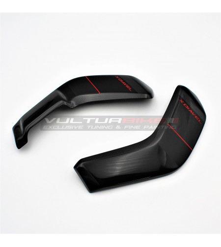 Cover radiatore in carbonio personalizzate - Ducati X Diavel 