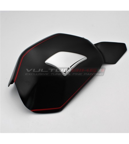 Custom carbon swingarm protection - Ducati Streetfighter V4 / V4S