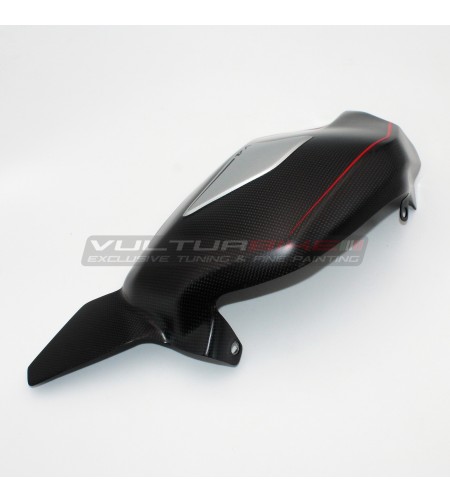 Protecteur de bras oscillant en carbone personnalisé - Ducati Streetfighter V4 / V4S