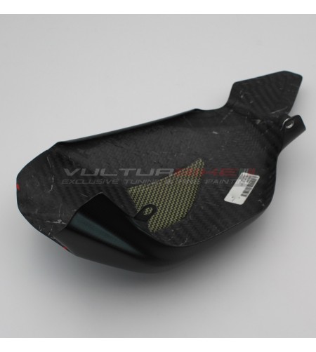 Protezione forcellone in carbonio personalizzata - Ducati Streetfighter V4 / V4S