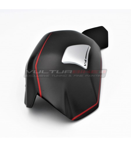 Protezione forcellone in carbonio personalizzata - Ducati Streetfighter V4 / V4S