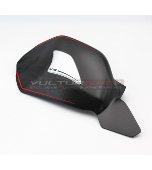Protezione forcellone in carbonio personalizzata - Ducati Streetfighter V4 / V4S