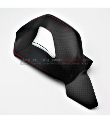 Custom carbon swingarm protection - Ducati Streetfighter V4 / V4S