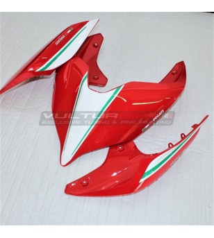 Pegatinas traseras de diseño tricolor italiano - Ducati Streetfighter V4 / V2