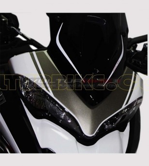 Exclusive design graphite stickers kit - Ducati Multistrada 1200 2015