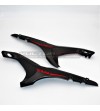Ensemble de housses de cadre de selle en carbone - Ducati Streetfighter V4 / V4S