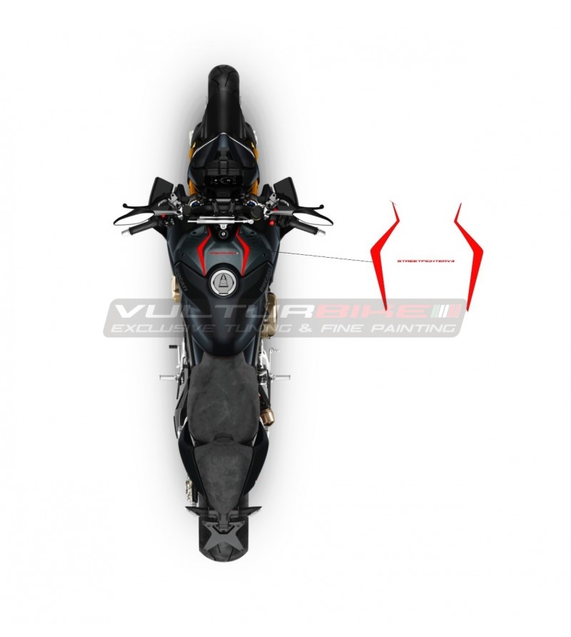 Stickers for battery cover - Ducati Streetfighter V4 / V4S
