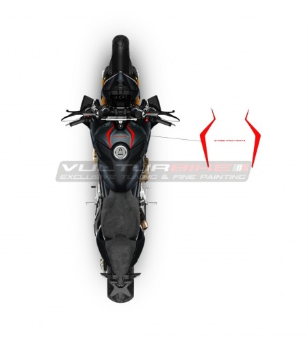 Pegatinas para tapa de batería - Ducati Streetfighter V4 / V4S