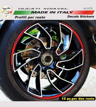 Perfiles de pegatinas para ruedas - Ducati XDiavel