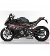 Kit adesivi completo rosso nero - BMW S1000RR 2019 / 2021