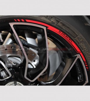 Adesivi profili per ruote - Ducati XDiavel