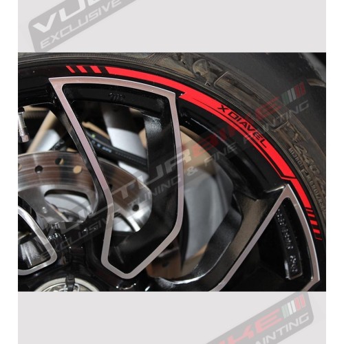 Perfiles de pegatinas para ruedas - Ducati XDiavel 