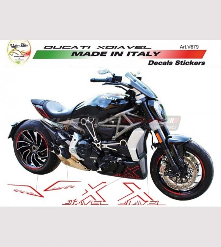 Kits autocollants personnalisables - Ducati XDiavel