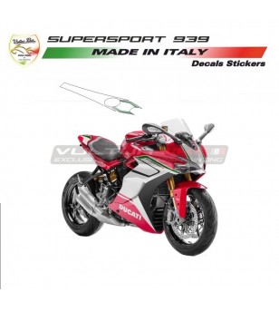 Tankaufkleber mit Sonderdesign - Ducati Supersport 939