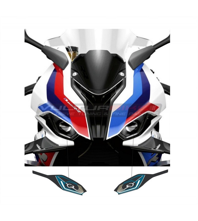 Fake headlight reproduction stickers - BMW S1000RR