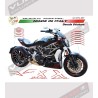 Customizable stickers' kit with wheel profiles - Ducati XDiavel
