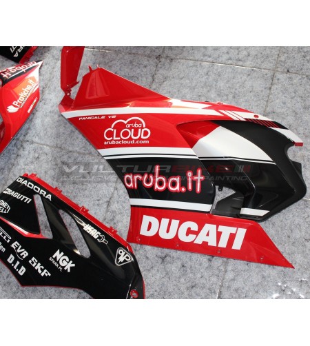Stickers kit SBK aruba team - Ducati Panigale V2 2020 / 2021 red 