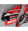 Kit de pegatinas SBK aruba team - Ducati Panigale V2 2020 / 2021 rojo 