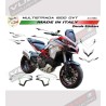 Tricolor Design Klebeset - Ducati Multistrada 950/1200-2015/17 