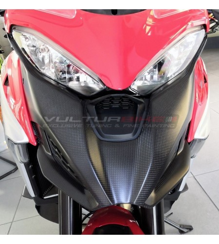 Cover superiore in carbonio per puntale - Ducati Multistrada V4 / V4S / Rally 