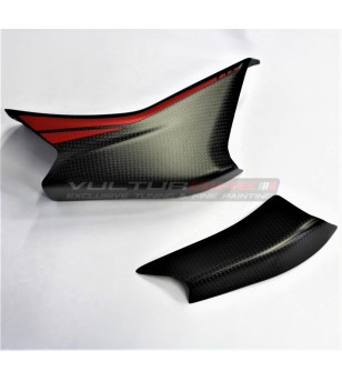 Custom design carbon cover for fins - Ducati Multistrada V4 / V4S