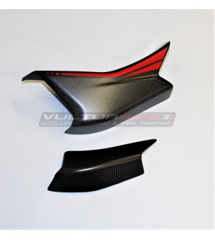 Cover in carbonio design personalizzato per alette  - Ducati Multistrada V4 / V4S