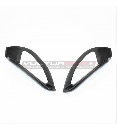 Tapa inferior de fibra de carbono para la punta de la caja de aire - Ducati Multistrada V4 / V4S / Rally