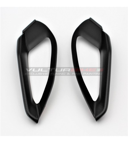 Tapa inferior de fibra de carbono para la punta de la caja de aire - Ducati Multistrada V4 / V4S / Rally