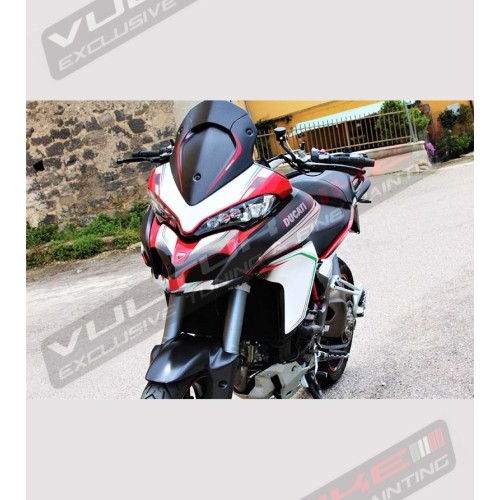 Tricolor Design Klebeset - Ducati Multistrada 950/1200-2015/17 