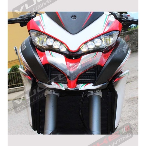 Kit adhésif tricolore - Ducati Multistrada 950/1200-2015/17 