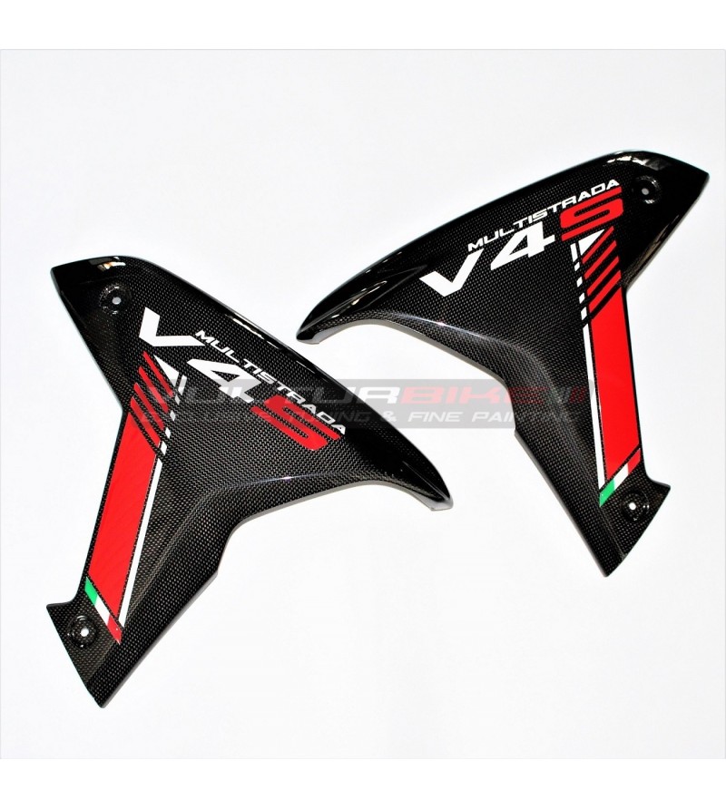 Kundenspezifische Carbon-Seitenteile - Ducati Multistrada V4 / V4S