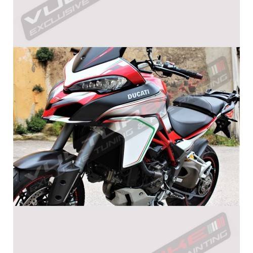 Tricolor Design Klebeset - Ducati Multistrada 950/1200-2015/17 