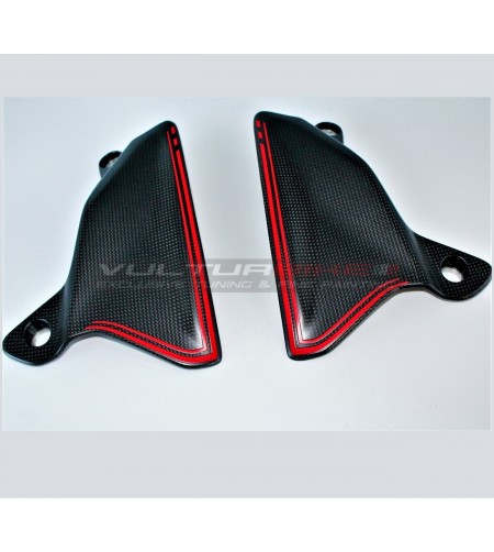 Deflettori laterali in carbonio personalizzati - Ducati Multistrada V4 / V4S / rally 