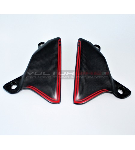 Deflettori laterali in carbonio personalizzati - Ducati Multistrada V4 / V4S / rally 