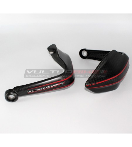 Paramani in carbonio personalizzati - Ducati Multistrada V4 / V4S 