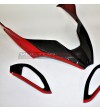 Custom Carbon Abdeckset für Airbox Spitze - Ducati Multistrada V4 / V4S / Rally